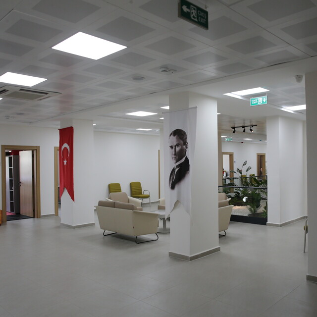 Hatay'da Alman belediyelerinin de katkısıyla yapılan Sağlıklı Yaşam Merkezi...