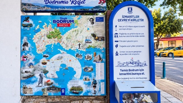 Bodrum Belediyesi'nden geri dönüşüme destek