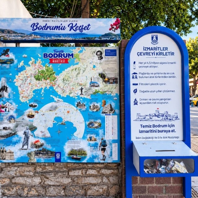 Bodrum Belediyesi'nden geri dönüşüme destek
