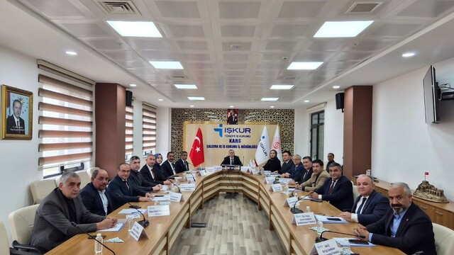 Kars'ta 2027'nin istihdam ve mesleki eğitim yol haritası belirlendi