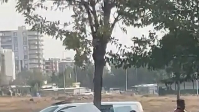 Siverek'te otomobil ağaca ok gibi saplandı: 3 yaralı