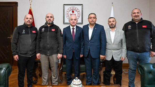 Kırklareli Valisi Turan'a ziyaret