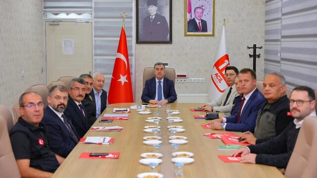 Bayburt'ta 112 Acil Çağrı Merkezi Koordinasyon Toplantısı yapıldı