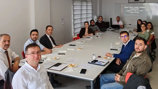 Simav'da sosyal hizmetler için iş birliği toplantısı