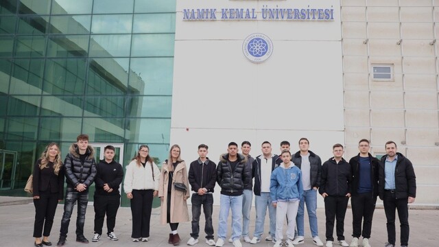 Lise öğrencileri Tekirdağ Namık Kemal Üniversitesini ziyaret etti