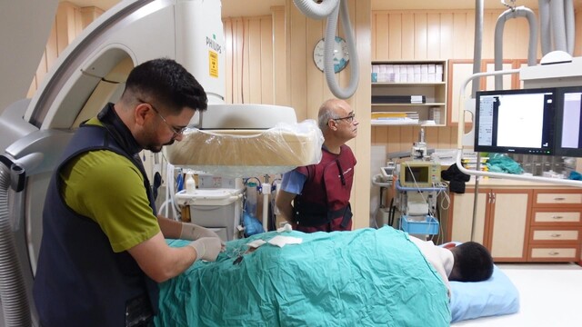 Elazığ'da Venöz Vasküler Malformasyona Köpüklü tedavi uygulandı