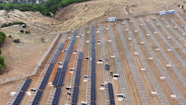 Bozdoğan'da GES projesi yüzde 75 seviyesine ulaştı