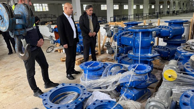 Kırıkkale'de Yeşil Vadi Su Birliği'nde yenileme çalışması sürüyor