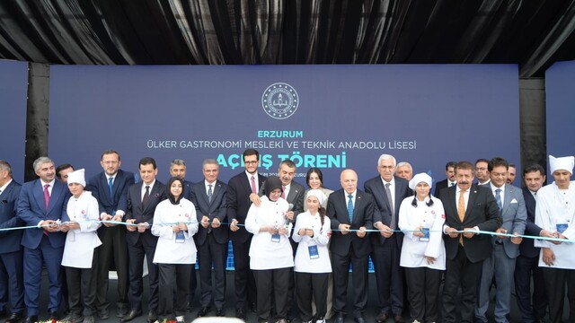 Erzurum'da Türkiye Gastronomi Liseleri Projesi'nin ilk adımı atıldı