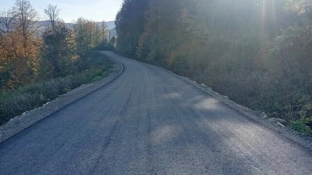 Sinop'ta köyleri birbirine bağlayan grup yolu hizmete açıldı
