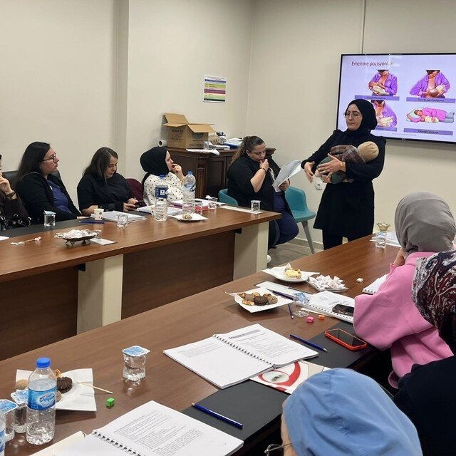BDH personeline temel yenidoğan bakımı eğitimi verildi