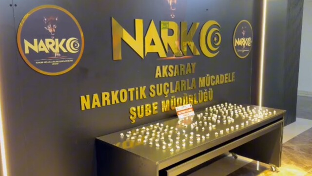 Aksaray'da uyuşturucu operasyonu: 3 tutuklama