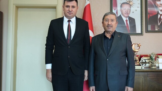 Darende Tarım ve Orman İlçe Müdürü Doğan'dan Başkan Bozkurt'a ziyaret