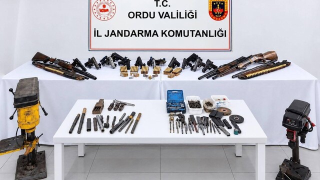 Ordu'da silah kaçakçılığı operasyonunda 2 gözaltı