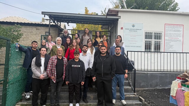 Yıldız Teknik Üniversitesi öğrencileri ve akademisyenleri Çermik'i gezdi