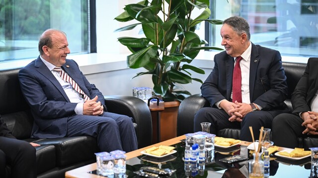 Alfatlı'dan BTSO'ya hayırlı olsun ziyareti
