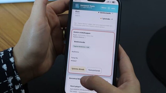 Sivas Numune Hastanesi'nde karekodlu bildirim dönemi başladı
Sivas Numune Hastanesi'nde kullanılmaya başlanan "Hastanem Temiz" uygulaması kapsamında, yoğun kullanılan 63 noktaya karekod yerleştirildi. Vatandaşlar, karekodları okutarak temizlik ve teknik hizmetlere ilişkin talep, öneri ve şikâyetlerini iletebilecek