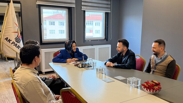 AK Parti Eskişehir Milletvekili Gürcan, kentte çeşitli kabul ve ziyaretlerde bulundu