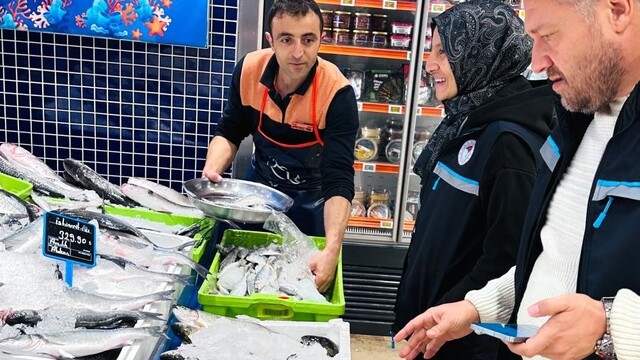 Erzurum'da balık satış noktalarına sıkı denetim