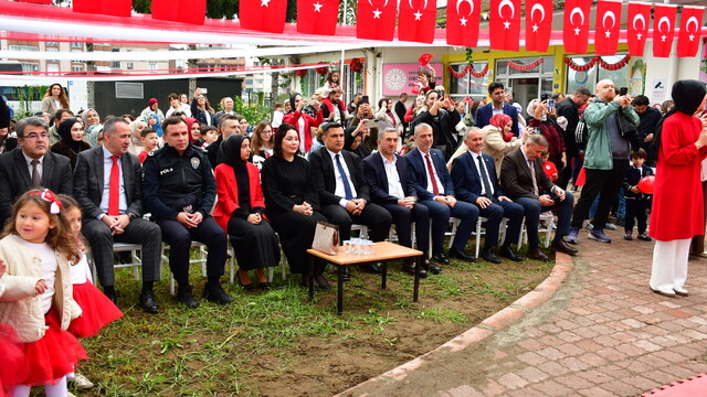 Terme'de Şanlı Türk Bayrağı Sergisi düzenlendi