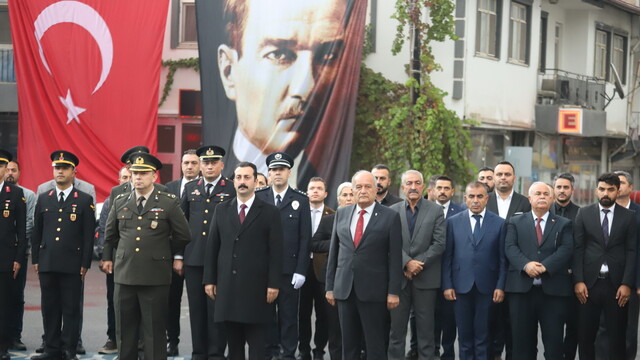Hekimhan'da Cumhuriyet Bayramı dolayısıyla tören düzenlendi