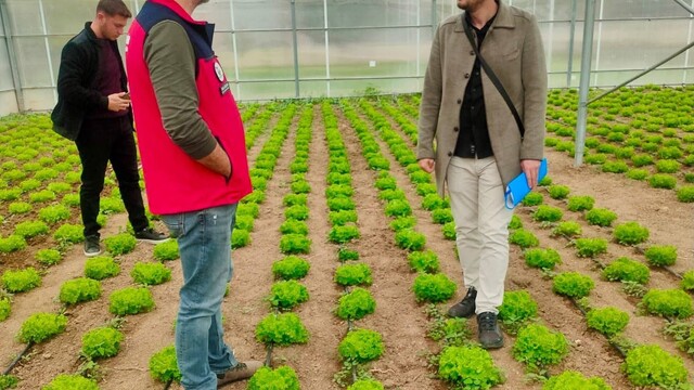 Bolvadin'de tarım öğrencilerinin uygulamalı eğitimleri incelendi