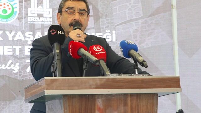 Erzurum'da "Liman Ayık Yaşam Derneği Hizmet Binası Açılış Töreni" yapıldı