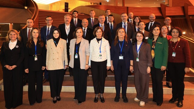 Başkan Ünlüce Avrupa Konseyi Kongresi'nde