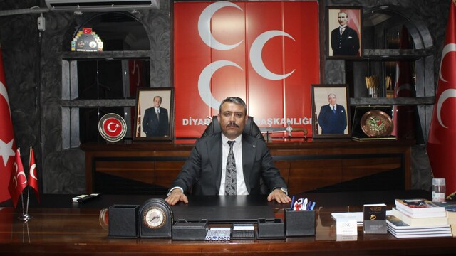 MHP Diyarbakır İl Başkanı Özcoşkun'dan 29 Ekim Cumhuriyet Bayramı mesajı