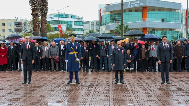 Aliağa'da Cumhuriyet Bayramı kutlamaları başladı