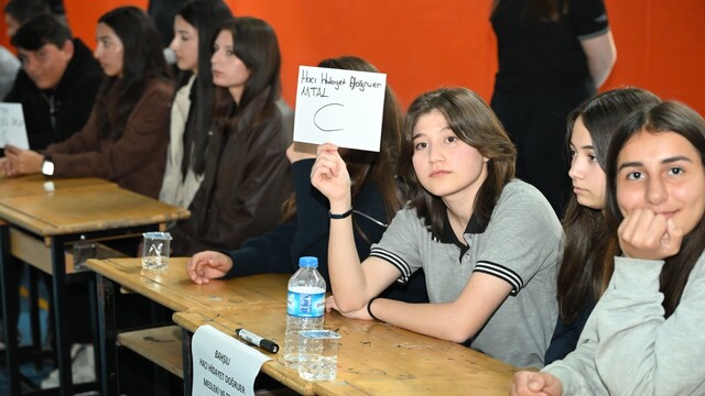 Kırıkkale'de liseler arasında "Tabiat ve Yaşanabilir Çevre Bilgi Yarışması" düzenlendi