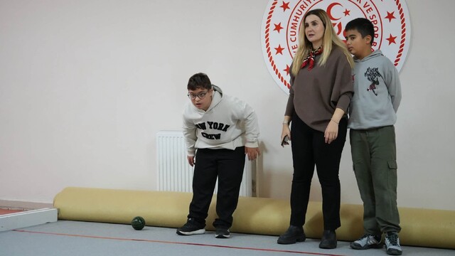 Muğla'da özel sporcular Bocce Turnuvası'nda sahaya çıktı