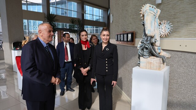 29 Ekim serginin açılışı yapıldı
