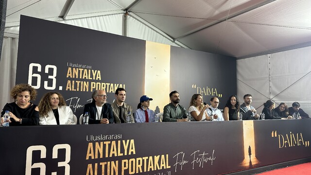 Antalya Altın Portakal Film Festivali'nde "Kadim Mavi" filminin dünya prömiyeri yapıldı