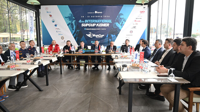 Antalya'da 4. Powered By KEMİAD Uluslararası SUP Cup Kemer Yarışları yarın başlayacak