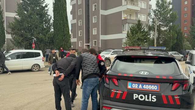 Adıyaman'da site içinde kavga: 1 yaralı 5 gözaltı