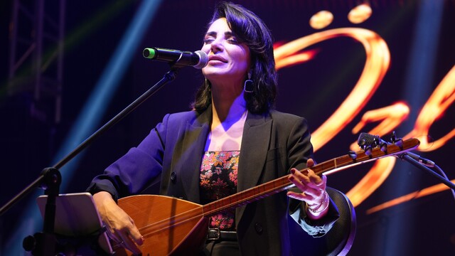 Kırıkkale'de Cumhuriyet Bayramı kutlamalarında Özlem Özdil sahne aldı