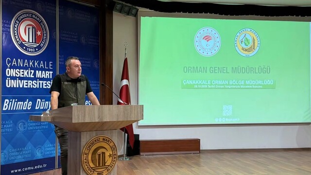 Gençlere yangın farkındalık eğitimi