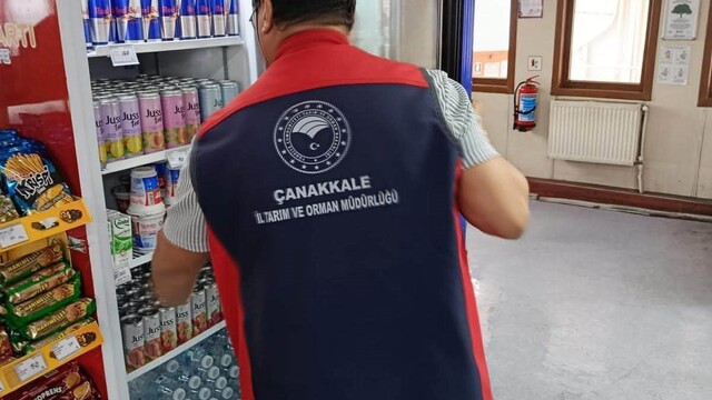 Çanakkale'de gıda işletmeleri bulunan deniz araçlarına denetim