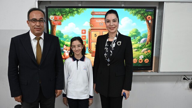 Aydın'da yeni EBA öğrencilere tanıtıldı