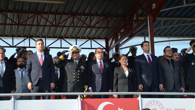 Didim'de 29 Ekim Cumhuriyet bayramı coşkusu yaşandı