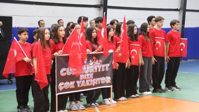 Fethiye'de Cumhuriyet Bayramı coşkusu yaşandı