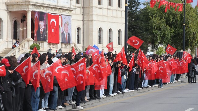 Cumhuriyetin temellerinin atıldığı Sivas'ta Cumhuriyetin 103. yılı coşkuyla kutlandı