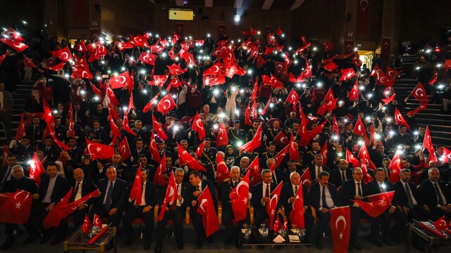 Erzurum'da Cumhuriyet Bayramı coşkusu