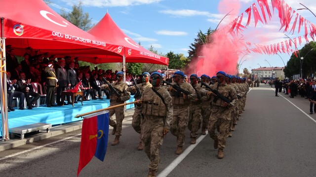 Cumhuriyet Bayramı Ordu'da coşkuyla kutlandı