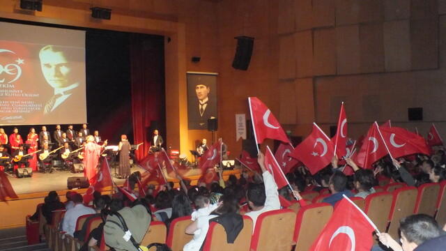 Sivas'ta Cumhuriyet Bayramı'na özel konser düzenlendi