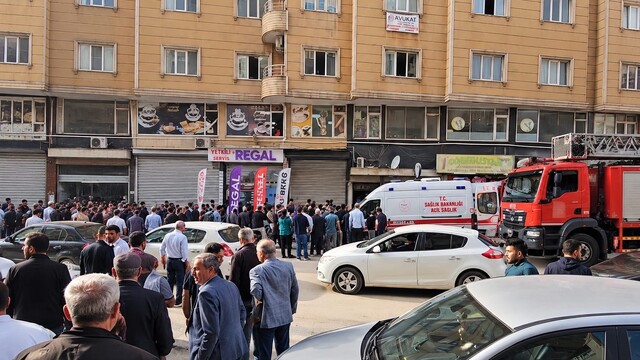 Mardin'de asansör kabini çöktü: 2 yaralı
