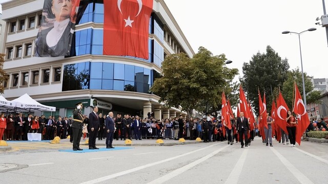 Çankırı'da Cumhuriyet Bayramı coşkuyla kutlandı