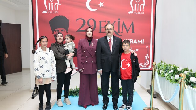 Siirt'te 29 Ekim Cumhuriyet Bayramı coşkuyla kutlandı