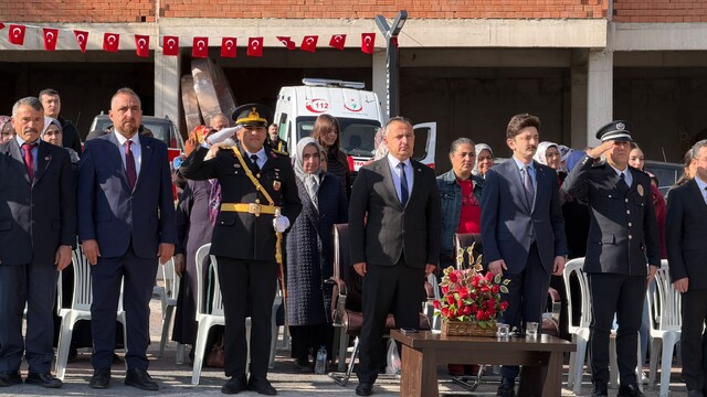 Çankırı'nın ilçelerinde Cumhuriyet'in 103. yıl dönümü kutlandı